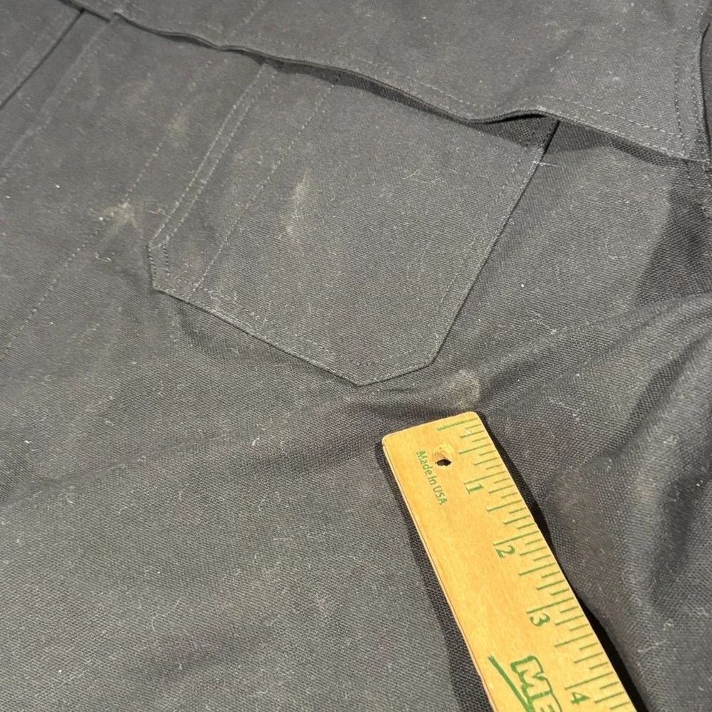 Lands End WorkWear Oeko-Tex Chore Barn Lined Coat Corduroy Collar Men's Size XXL